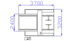 TF 2100 - Technische Zeichnung